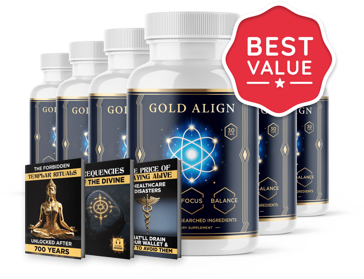 Gold Align multi-bottle package