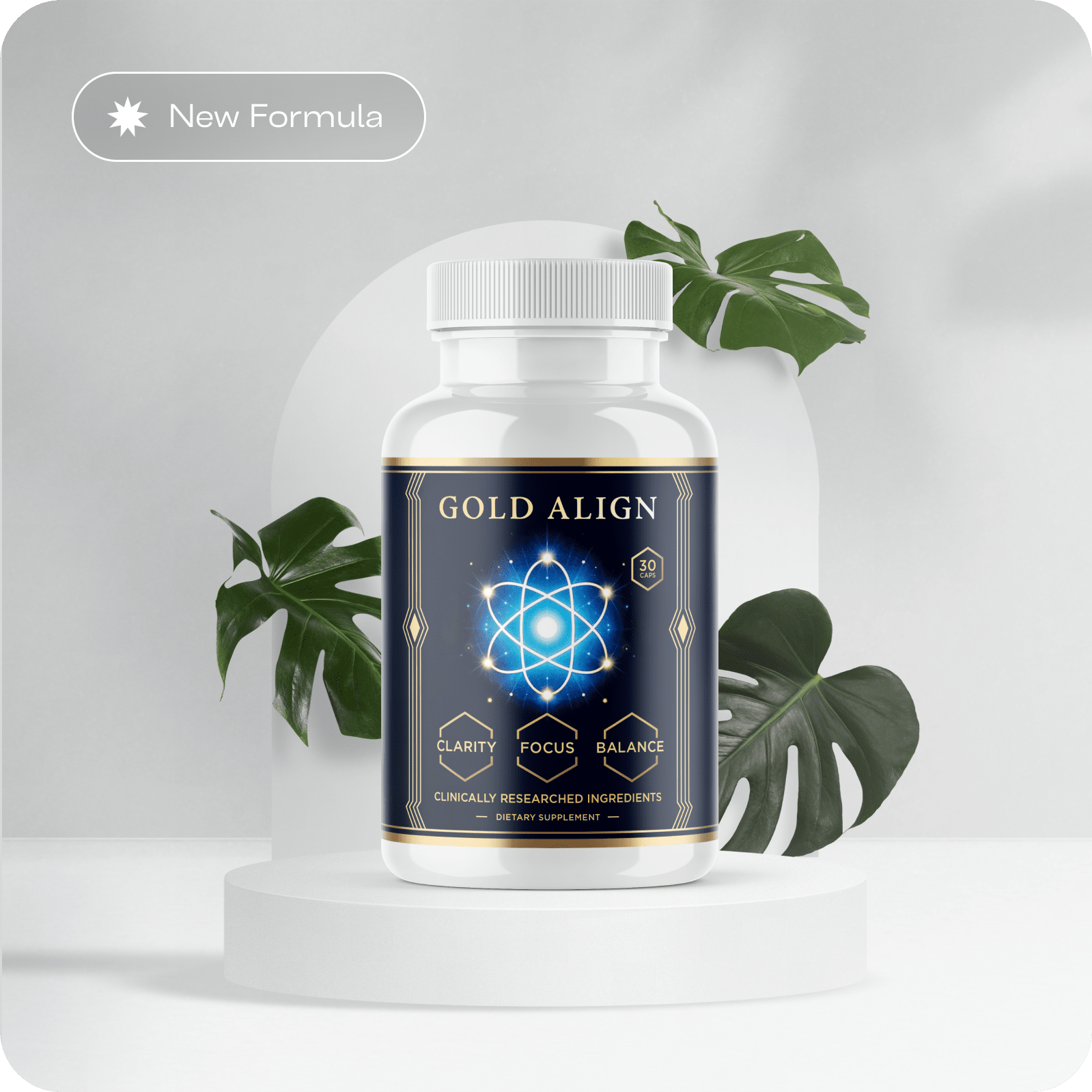 Gold Align daily wellness supplement