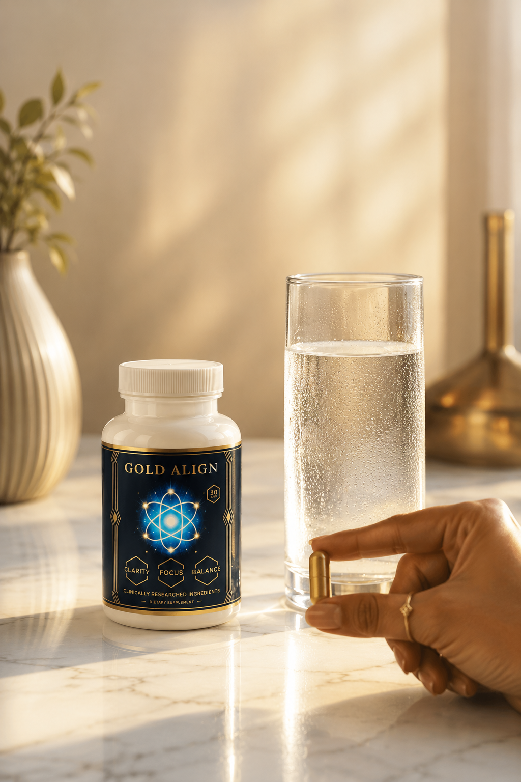 How to take Gold Align daily